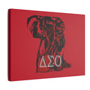 Matte Canvas, Stretched, 0.75" Delta Sigma Theta Collection by SharksEye Treasures