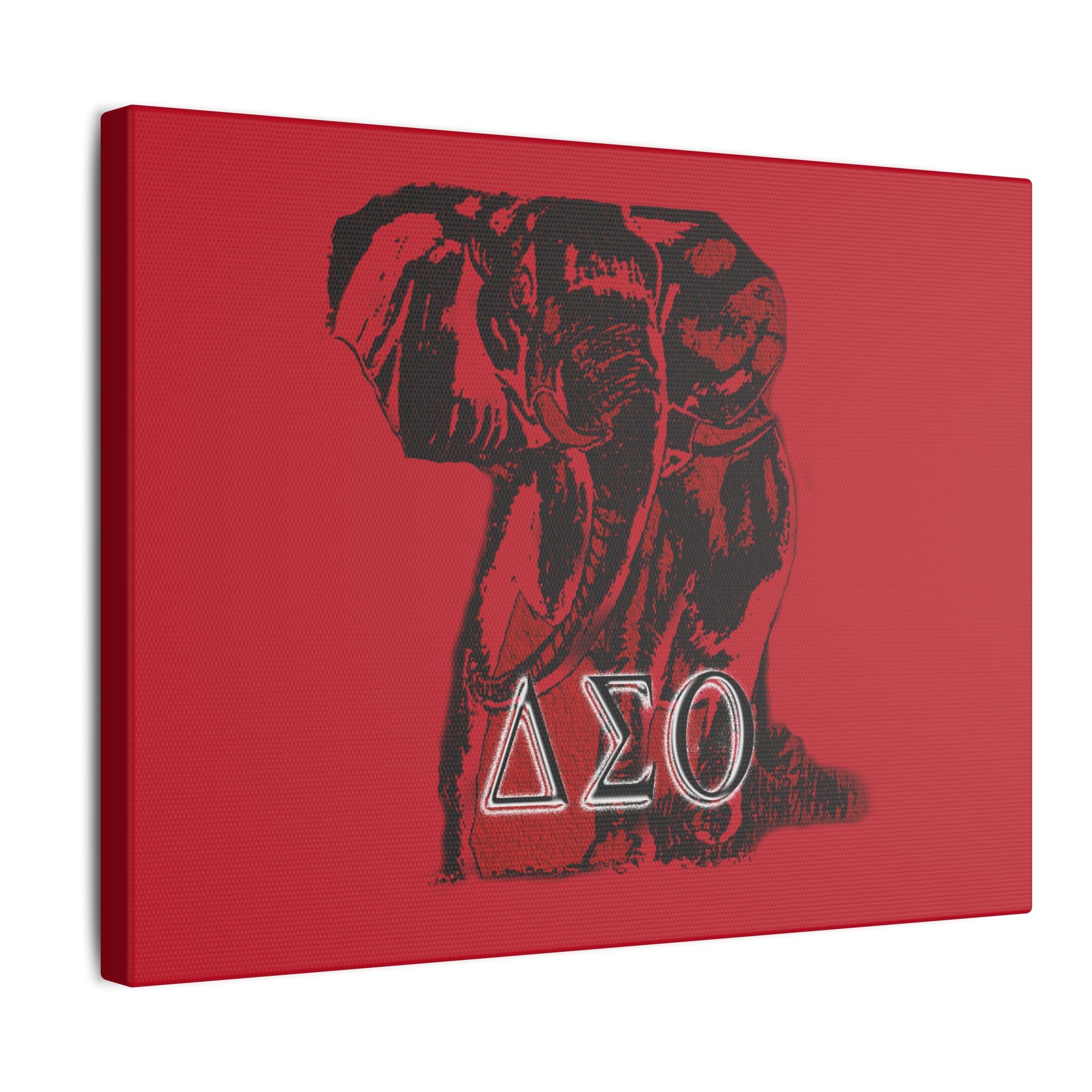 Matte Canvas, Stretched, 0.75" Delta Sigma Theta Collection by SharksEye Treasures