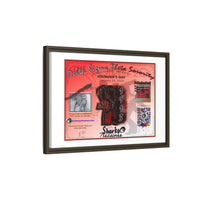 Matte Canvas, Framed (Multi-color) Delta Sigma Theta Collection by SharksEye Treasures