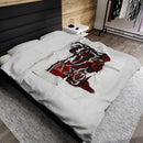 Velveteen Plush Blanket Delta Sigma Theta Collection by SharksEye Treasures