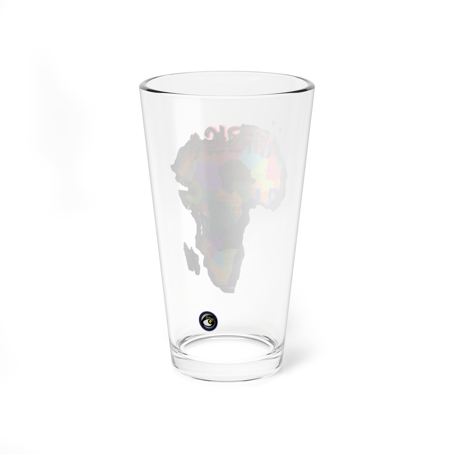 Mixing Glass, 16oz Motherland Africa Collection by SharksEye Treasures