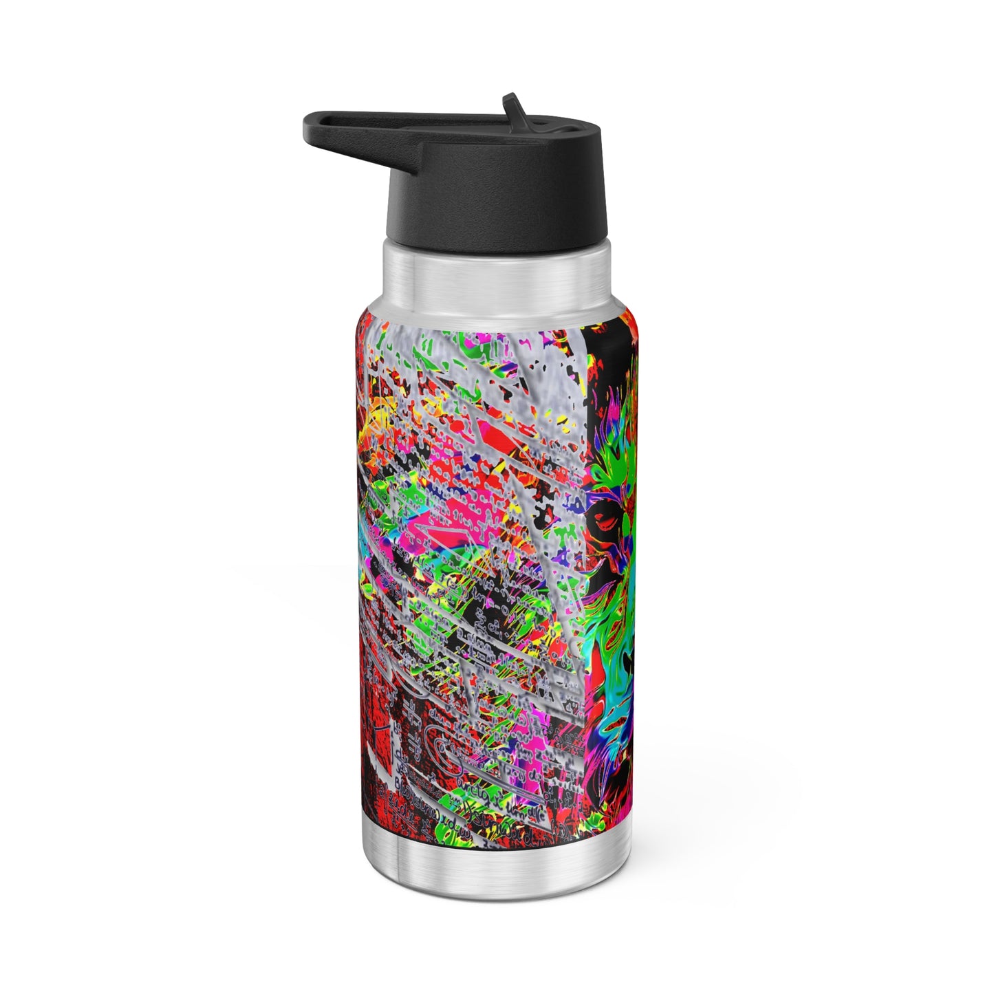 Gator Tumbler, 32oz Lion Abstract Collection by SharksEye Treasures