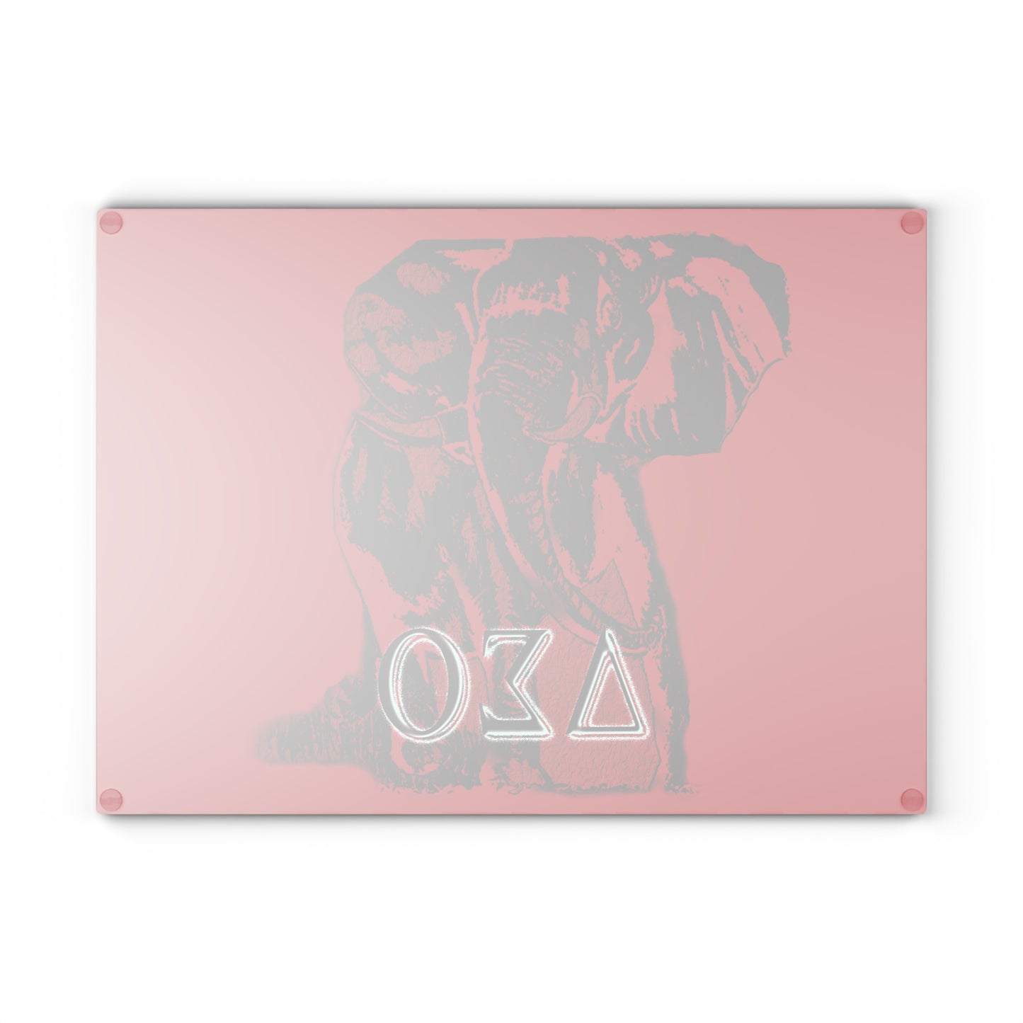 Glass Cutting Board Delta Sigma Theta Collection by SharksEye Treasures