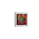 Matte Canvas, Framed (Multi-color) Lion Abstract Collection by SharksEye Treasures