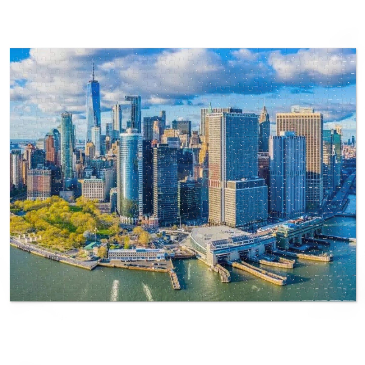 Crazy Puzzle (500,1000-Piece) | New York City Crazy Puzzle Collection by SharksEye Treasures