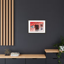 Matte Canvas, Framed (Multi-color) Delta Sigma Theta Collection by SharksEye Treasures