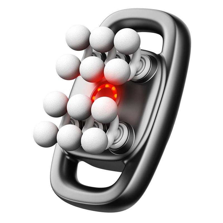 12-head massage gun with multifunctional design and LED display