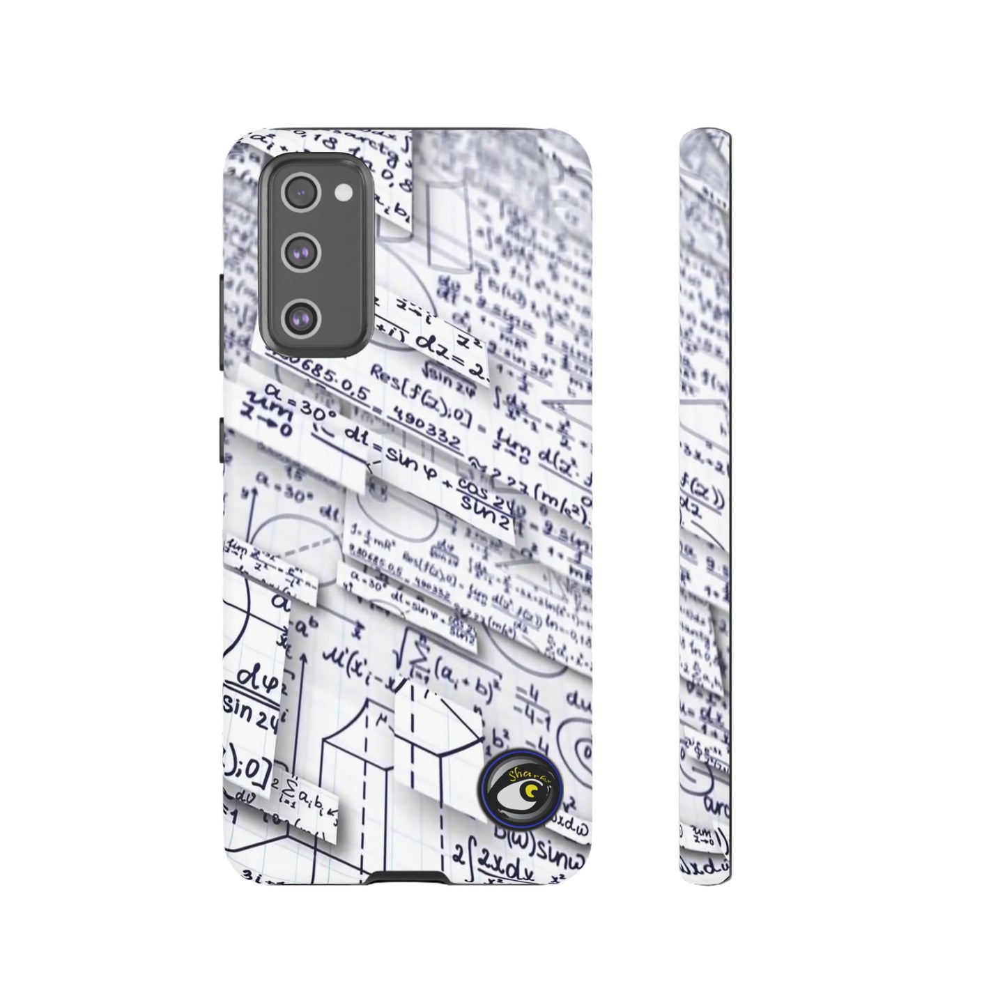 Tough Cases Crazy Math Equation Collection | Math Art | Gift | Smartphone by SharksEye Treasures