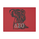 Matte Canvas, Stretched, 0.75" Delta Sigma Theta Collection by SharksEye Treasures