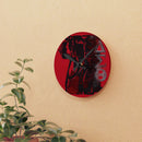 Acrylic Wall Clock Delta Sigma Theta Collection by SharksEye Treasures.