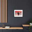 Matte Canvas, Framed (Multi-color) Delta Sigma Theta Collection by SharksEye Treasures