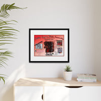 Matte Canvas, Framed (Multi-color) Delta Sigma Theta Collection by SharksEye Treasures
