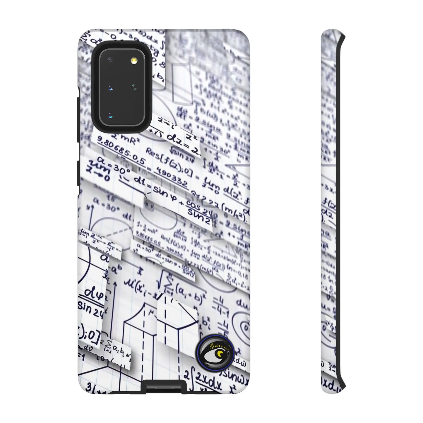 Tough Cases Crazy Math Equation Collection | Math Art | Gift | Smartphone by SharksEye Treasures