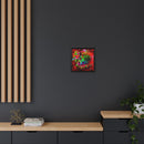 Matte Canvas, Framed (Multi-color) Lion Abstract Collection by SharksEye Treasures