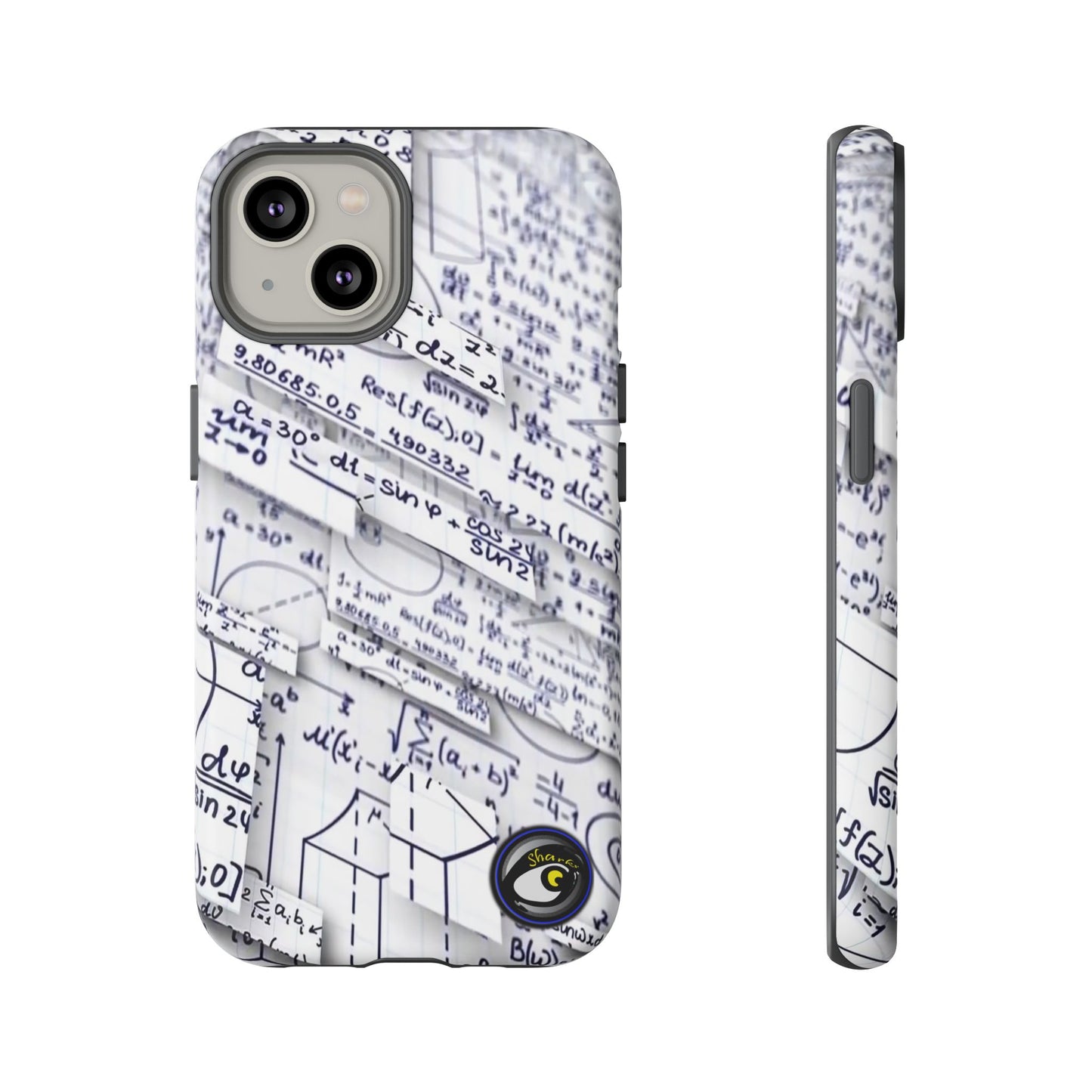 Tough Cases Crazy Math Equation Collection | Math Art | Gift | Smartphone by SharksEye Treasures